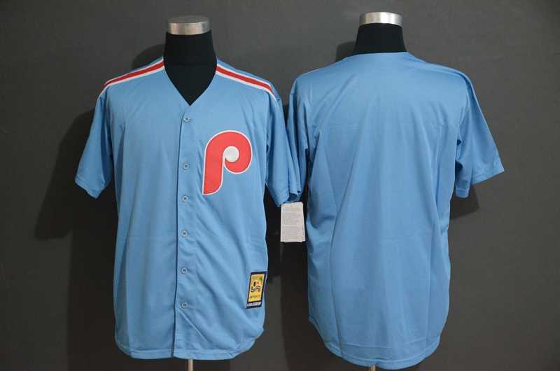 Phillies Blank Light Blue Cool Base Cooperstown Jersey,We sell and wholesale Phillies Blank Light Blue Cool Base Cooperstown Jersey on line form chian!